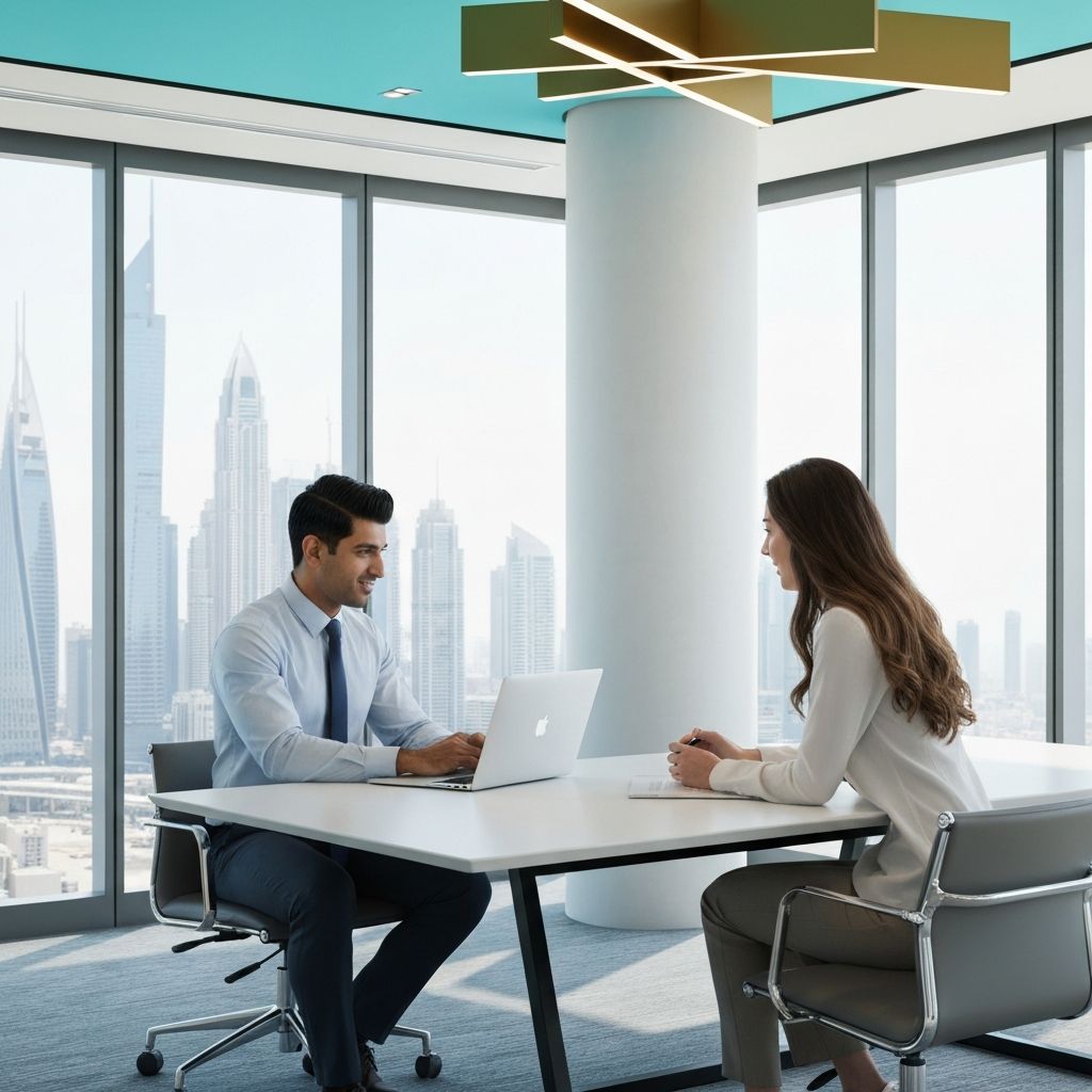 Professional office consultation in Dubai